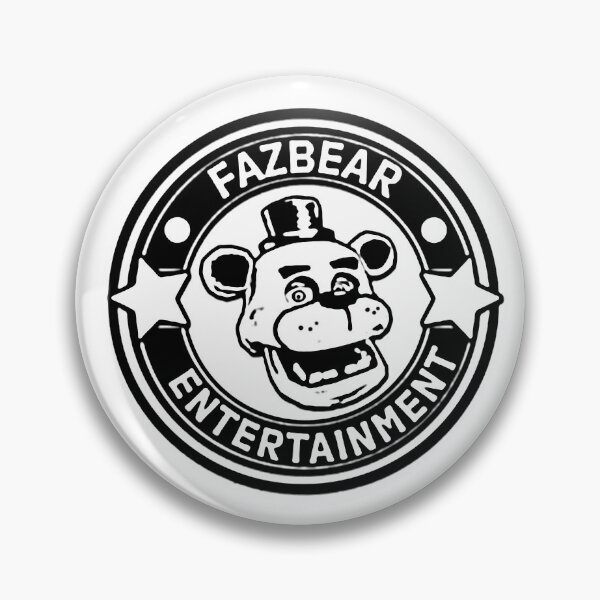 FNaF 1 Freddy Fazbear Head, Five Nights at Freddy's Pin by akushibluepaws