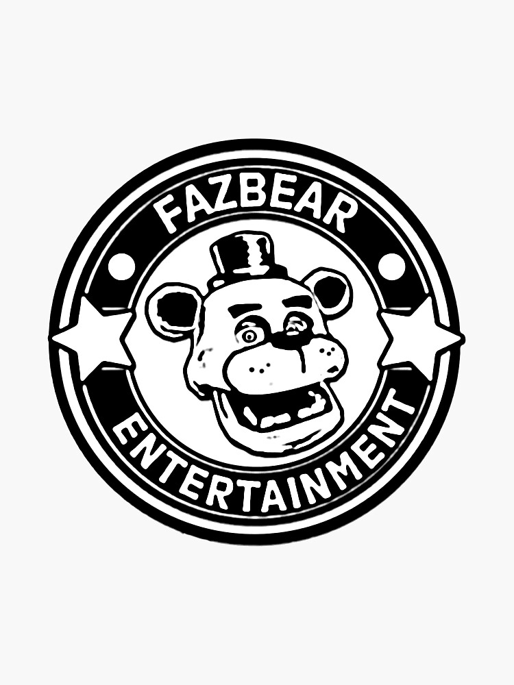 FNaF Freddy Fazbear Round Sticker - Free FNaF PNG Stickers