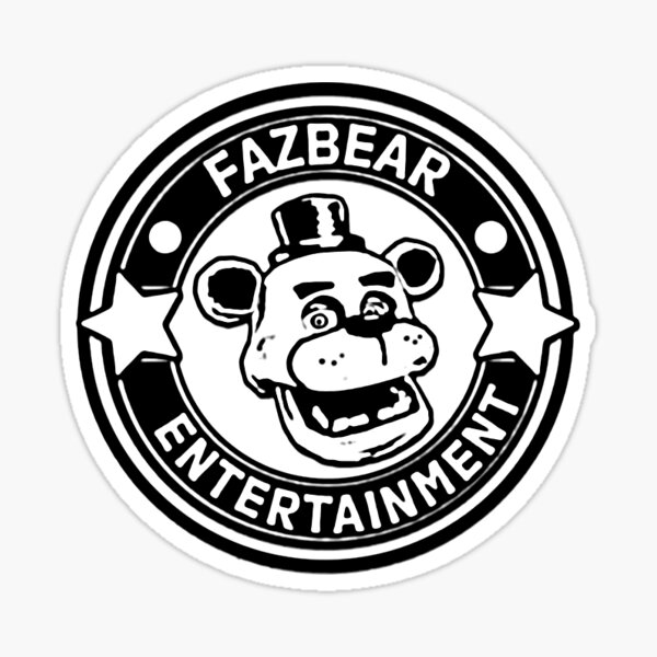 FNaF Freddy Fazbear Round Sticker - Free FNaF PNG Stickers