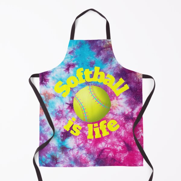 Item preview, Softball is Life on tie dye designed and sold by All Things Wild.