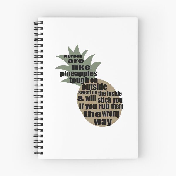 Item preview, Nurses are like pineapples tough on outside designed and sold by Hoffman-Design.