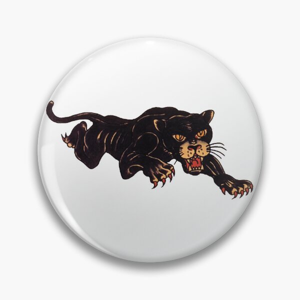 Item preview, Panther American Traditional Sailor Jerry Tattoo designed and sold by Anthony Massaro.