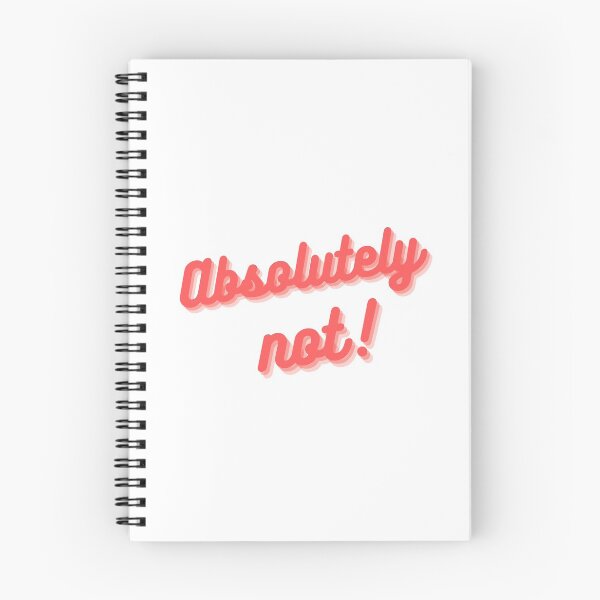Item preview, ABSOLUTELY NOT! designed and sold by carlistickers.