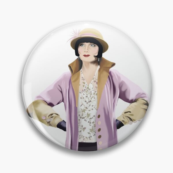 Item preview, Phryne Fisher in Purple Coat designed and sold by acrazyobsession.