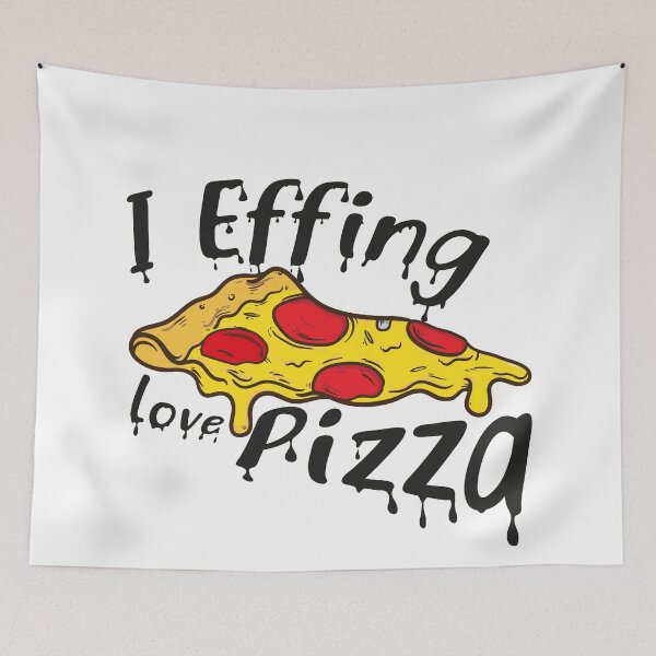 Item preview, I effing love pizza designed and sold by Tifazak.