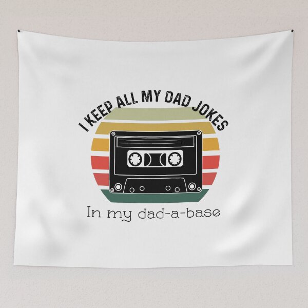 Item preview, I Keep All Of My Dad Jokes In My Dadabase  designed and sold by UncleStuScience.