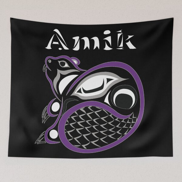 Item preview, Amik (Beaver) Asexual Pride designed and sold by KendraHowland.