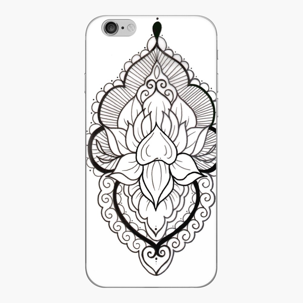 6pcs White Mandala Tattoo Stickers Easy To Peel Off Tattoo Stickers For  Bride Bridesmaid Marriage | Fruugo NO