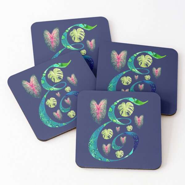 Item preview, Initials E, Tropical Taste designed and sold by tank200bar.