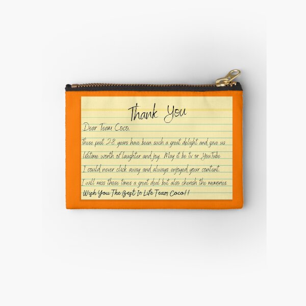 Item preview, Thank You Team Coco Conan O'Brien designed and sold by SYNTASTIC.