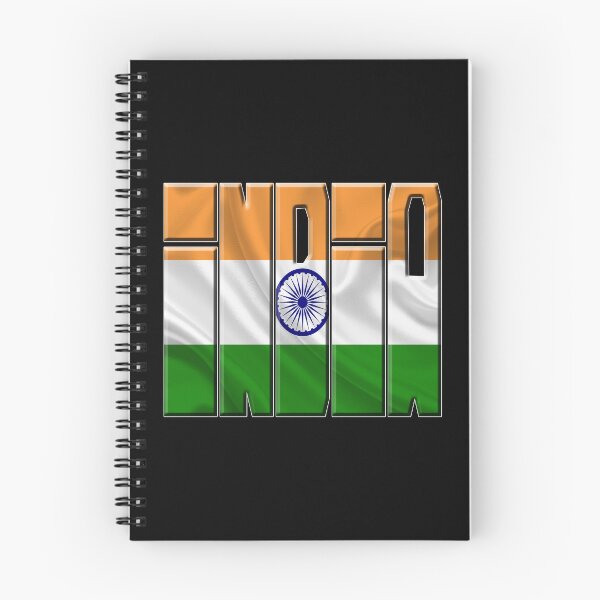 Item preview, Nombre de la palabra India y etiqueta engomada de la textura de la bandera. designed and sold by Maeen-1981.