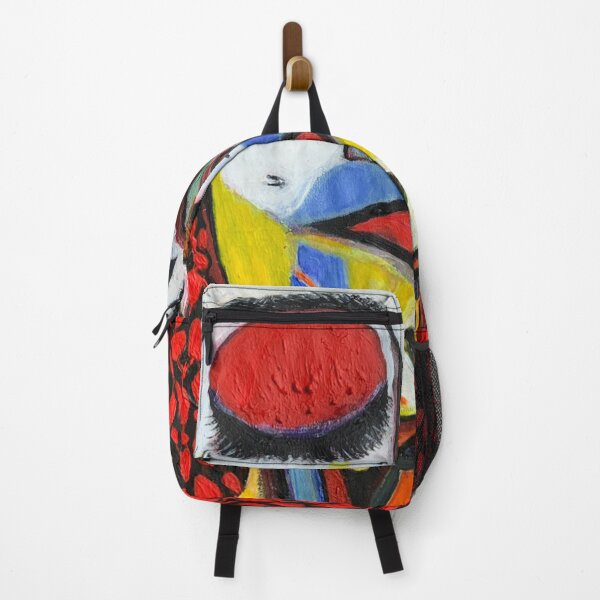 Item preview, In The Act Of Conjuring, an acrylic abstract caricature. designed and sold by Art With Impact – Statement Art & Apparel for Deep Thinkers.