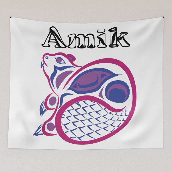 Item preview, Amik (Beaver) Bisexual Pride designed and sold by KendraHowland.