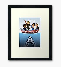 Fish Punch Framed Print