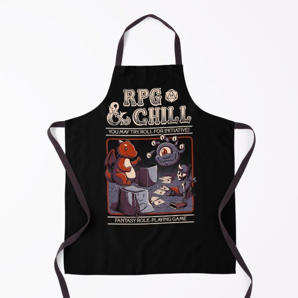 Item preview, RPG & Chill - Black designed and sold by Studio Mootant.