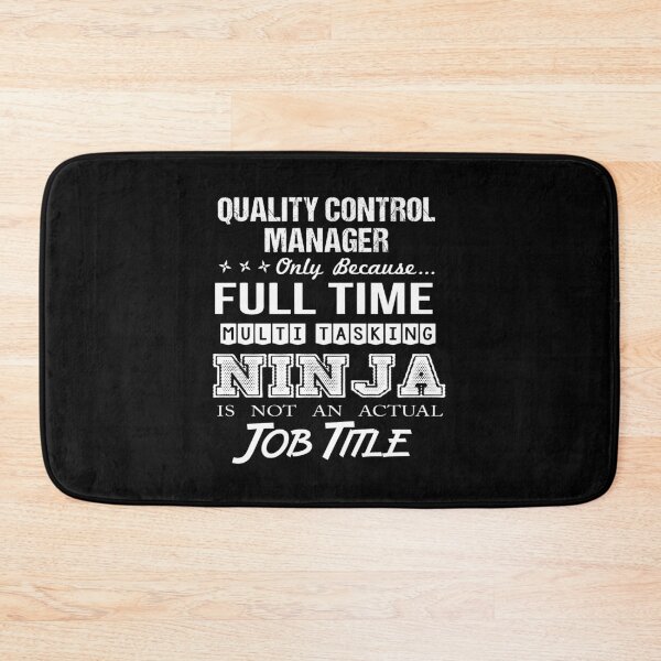 Item preview, Quality Control Manager T Shirt - Multitasking Ninja Job Gift Item Tee designed and sold by ymaszcarme.