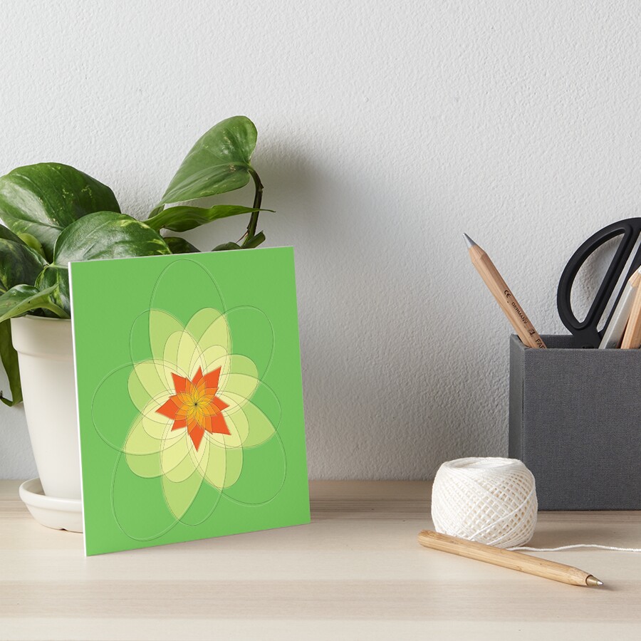 Item preview, Art Board Print designed and sold by egg-pdf.