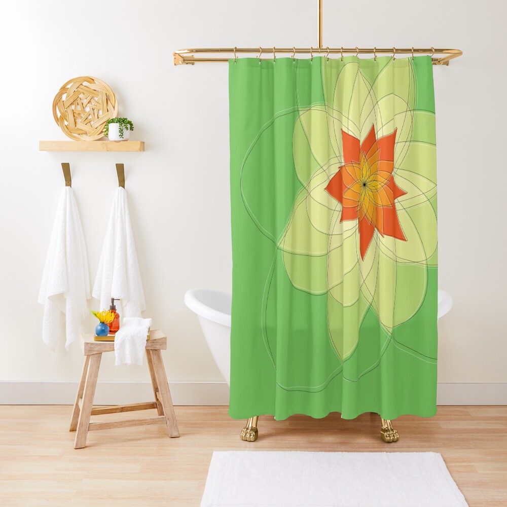 Item preview, Shower Curtain designed and sold by egg-pdf.