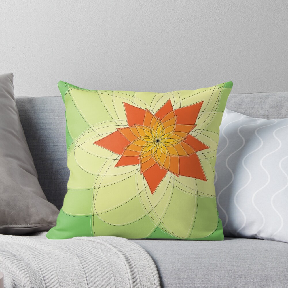 Item preview, Throw Pillow designed and sold by egg-pdf.