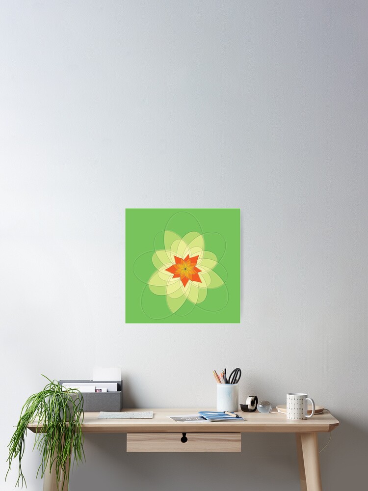 Thumbnail 2 of 3, Poster, flower designed and sold by egg-pdf.