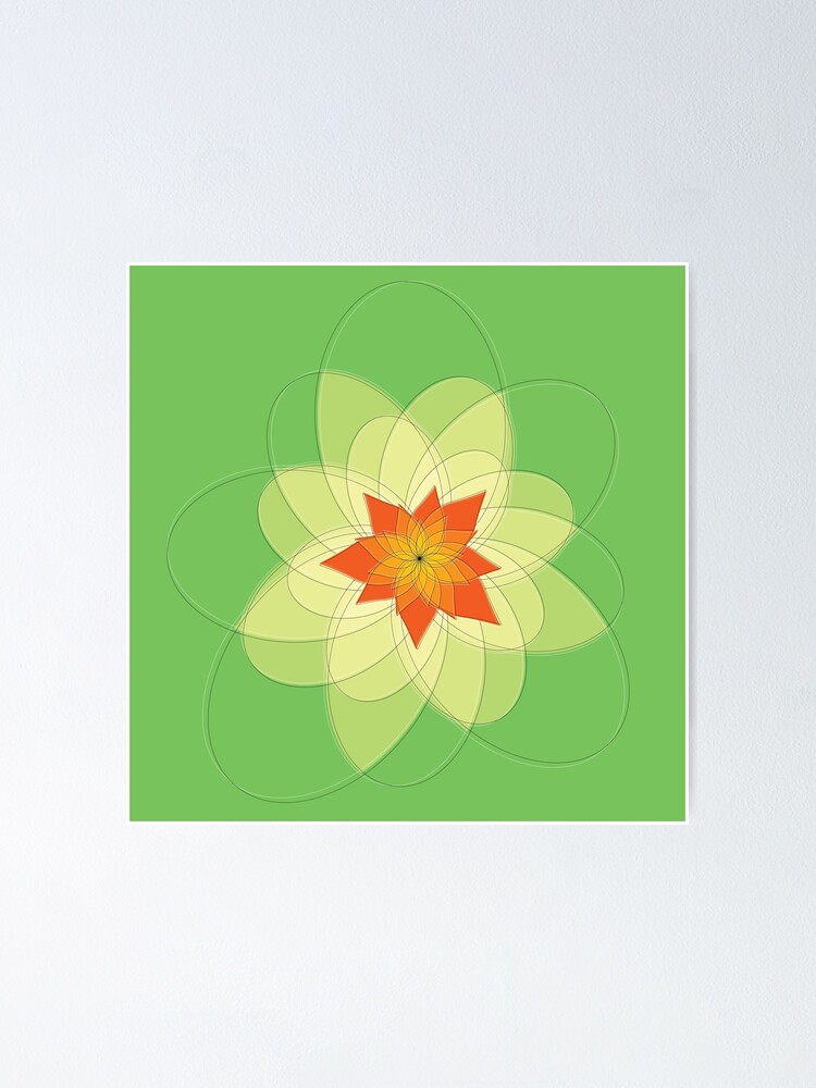 Thumbnail 1 of 3, Poster, flower designed and sold by egg-pdf.
