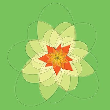 Artwork thumbnail, flower by egg-pdf