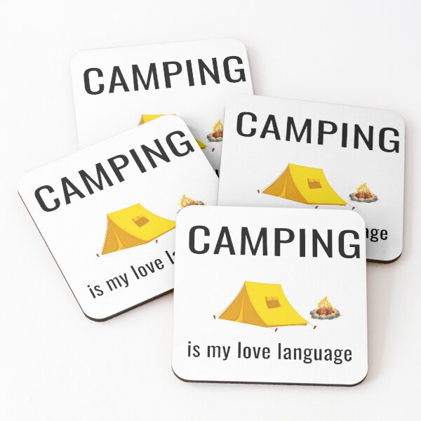 Item preview,  camping is my love language designed and sold by 77ART.