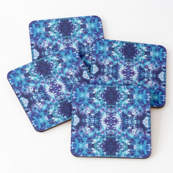 Item preview, Tie Dye Blue Purple Psychedelic Pattern designed and sold by ShowMePride.