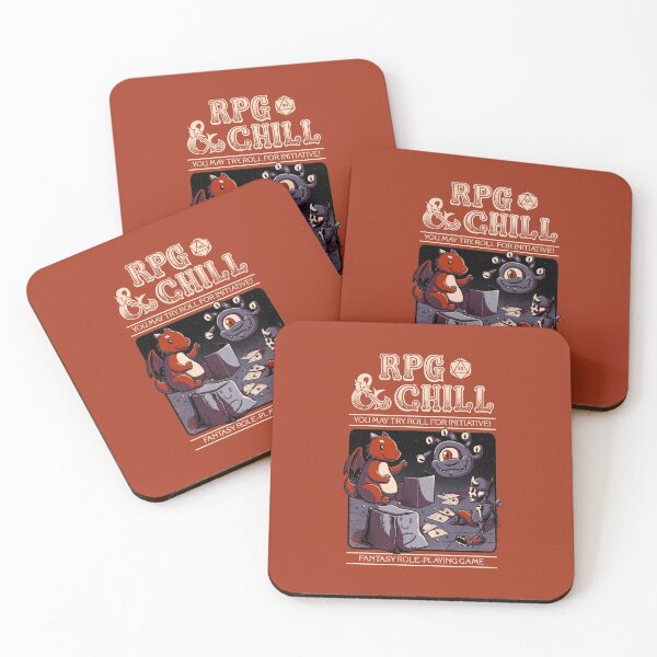 Item preview, RPG & Chill - Red designed and sold by Studio Mootant.