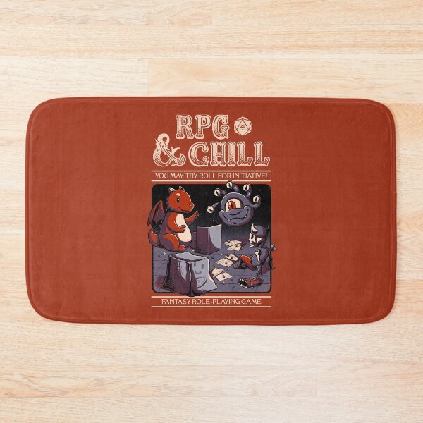 Aperçu de l'œuvre RPG & Chill - Rouge créée et vendue par Studio Mootant.
