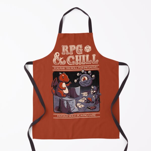 Item preview, RPG & Chill - Red designed and sold by Studio Mootant.