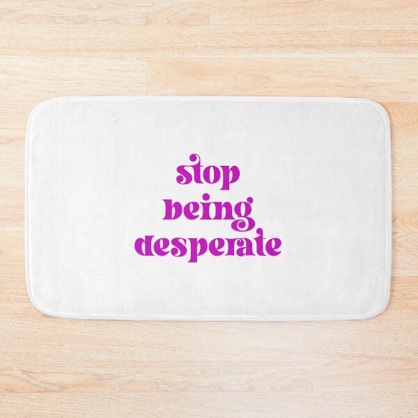 Item preview, Stop being desperte pop art designed and sold by Ilustra Club.