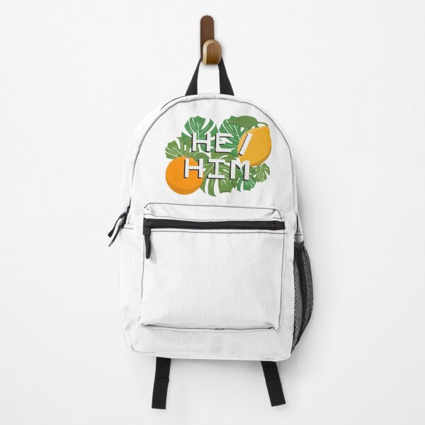 Item preview, He/ Him Pronouns Citrus Pride designed and sold by NewtandThistle.