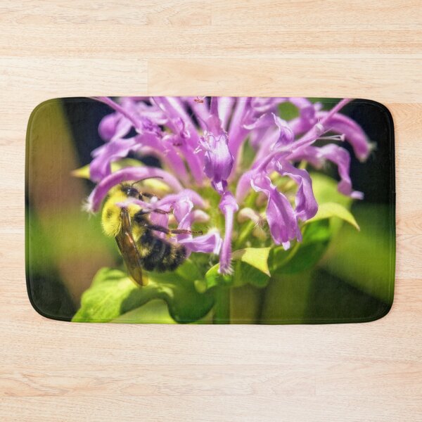 Item preview, Bumblebee Pollinating Bee Balm designed and sold by Thymely.