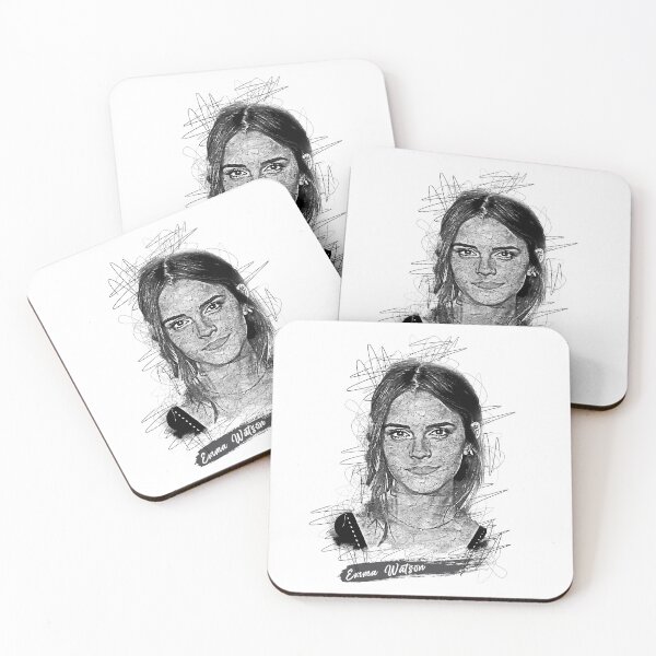 Item preview, Emma Watson Abstract Sketch Art, Emma Watson Sketch Design, Emma Watson designed and sold by graphic-genie.
