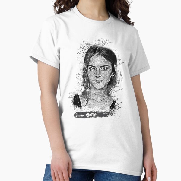 Artikel-Vorschau von Emma Watson Abstrakte Skizzenkunst, Emma Watson Skizzendesign, Emma Watson, designt und verkauft von graphic-genie.