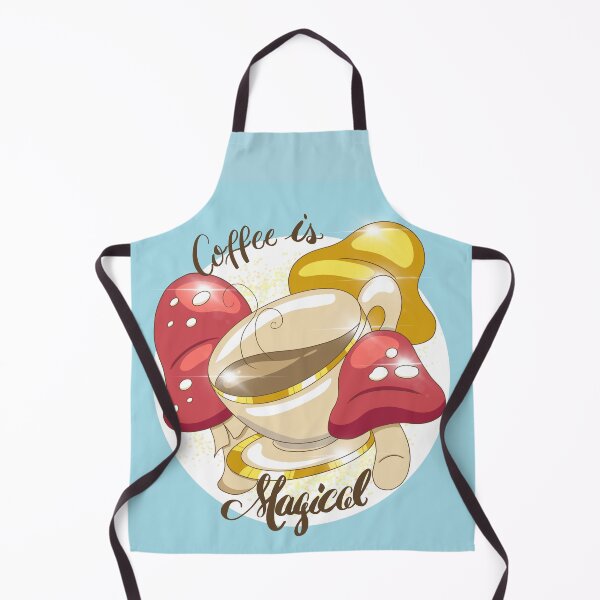 Item preview, Coffee is Magical cottagecore designed and sold by WyldwoodCrafts.
