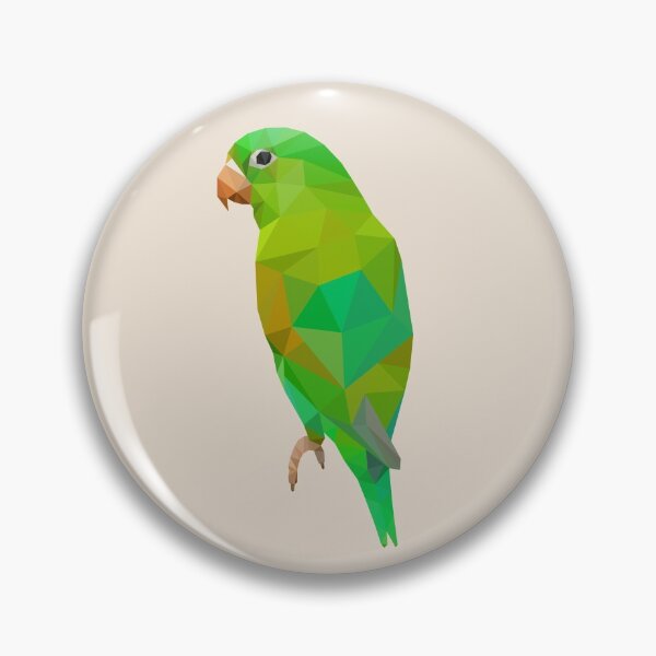 Aperçu de l'œuvre Perroquet Poly Art créée et vendue par Vectorations.
