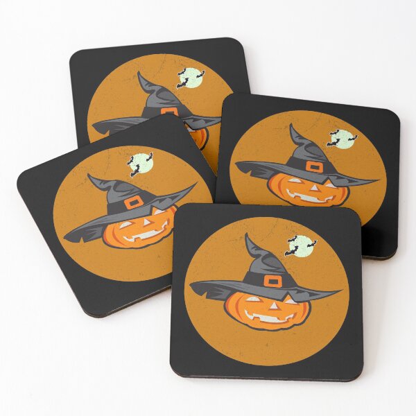 Item preview, Pumpkin Wearing Witch Hat  designed and sold by franktact.