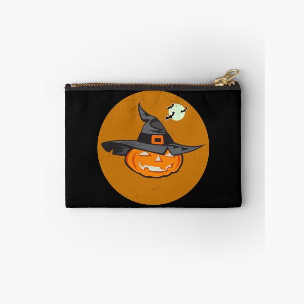 Item preview, Pumpkin Wearing Witch Hat  designed and sold by franktact.