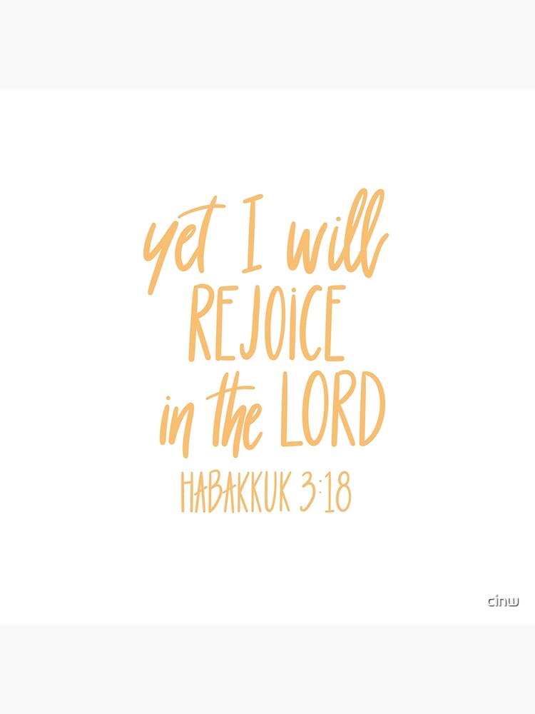 Yet I Will Rejoice {Poster} Yet I Will Rejoice {Poster}