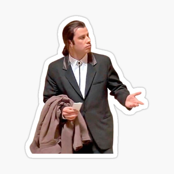 John Travolta Ushuaia Sticker by Playscores for iOS & Android