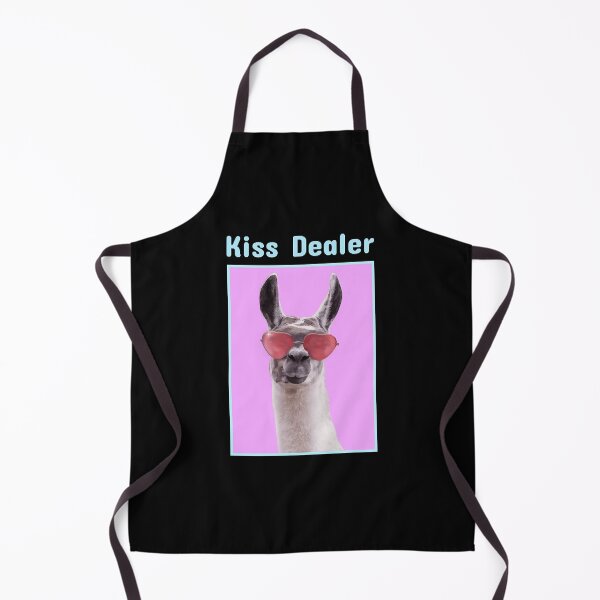Item preview, Kiss Dealer Llama with Heart Glasses designed and sold by AttieParetti87.