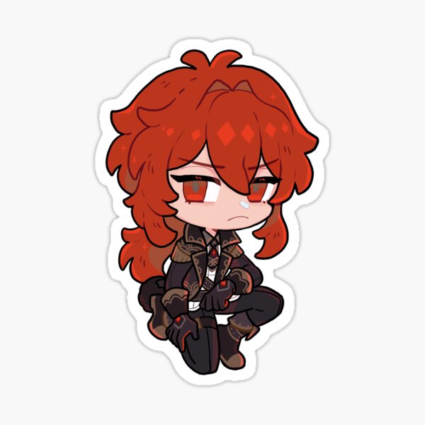 Item preview, Chibi (DILUC) designed and sold by falu.