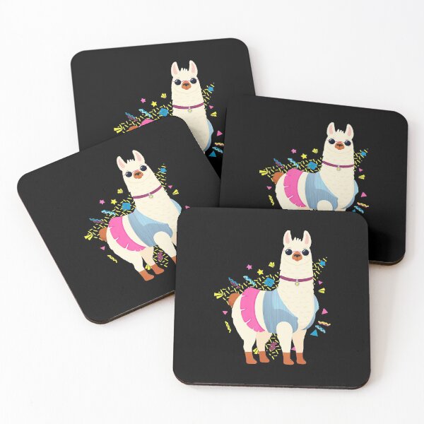 Item preview, Cool Retro 80_s 90_s Llama Alpaca  designed and sold by AttieParetti87.