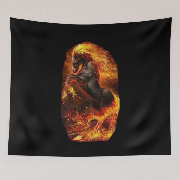 Item preview, Magical Unicorn On Fire. Spirit Animal designed and sold by slashrose4ever.