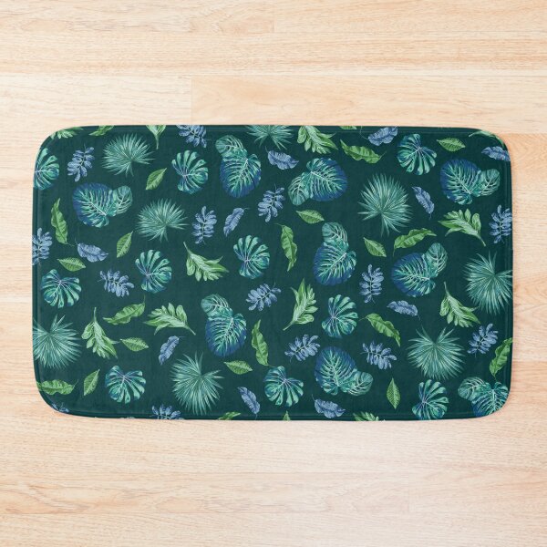 Item preview, Leaves pattern, monstera pattern designed and sold by Eunoia-ikigai.