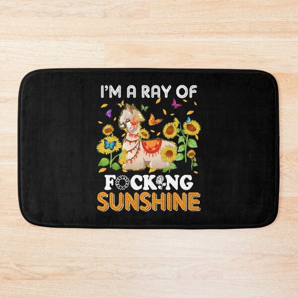 Item preview, I'm A Ray Of Focking Sunshine Llama Lovers  designed and sold by AttieParetti87.
