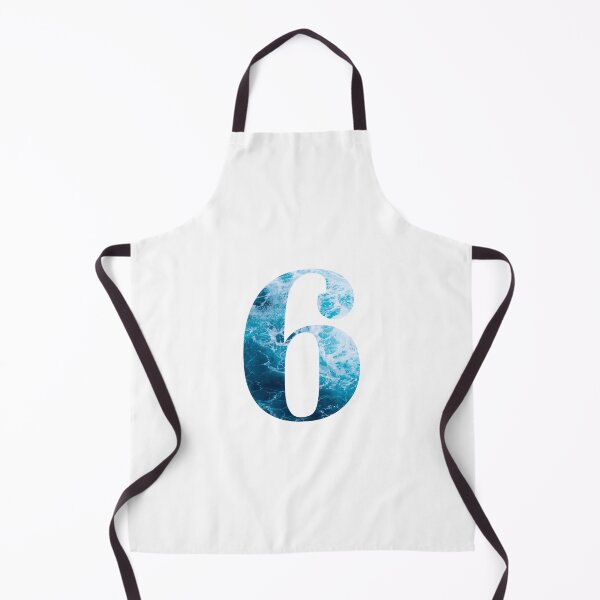 Item preview, Ocean Waves Number 6 designed and sold by LiveAndGlow.