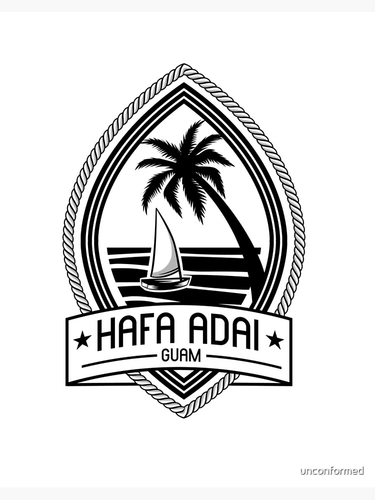 Hafa Adai - Guam | Art Board Print